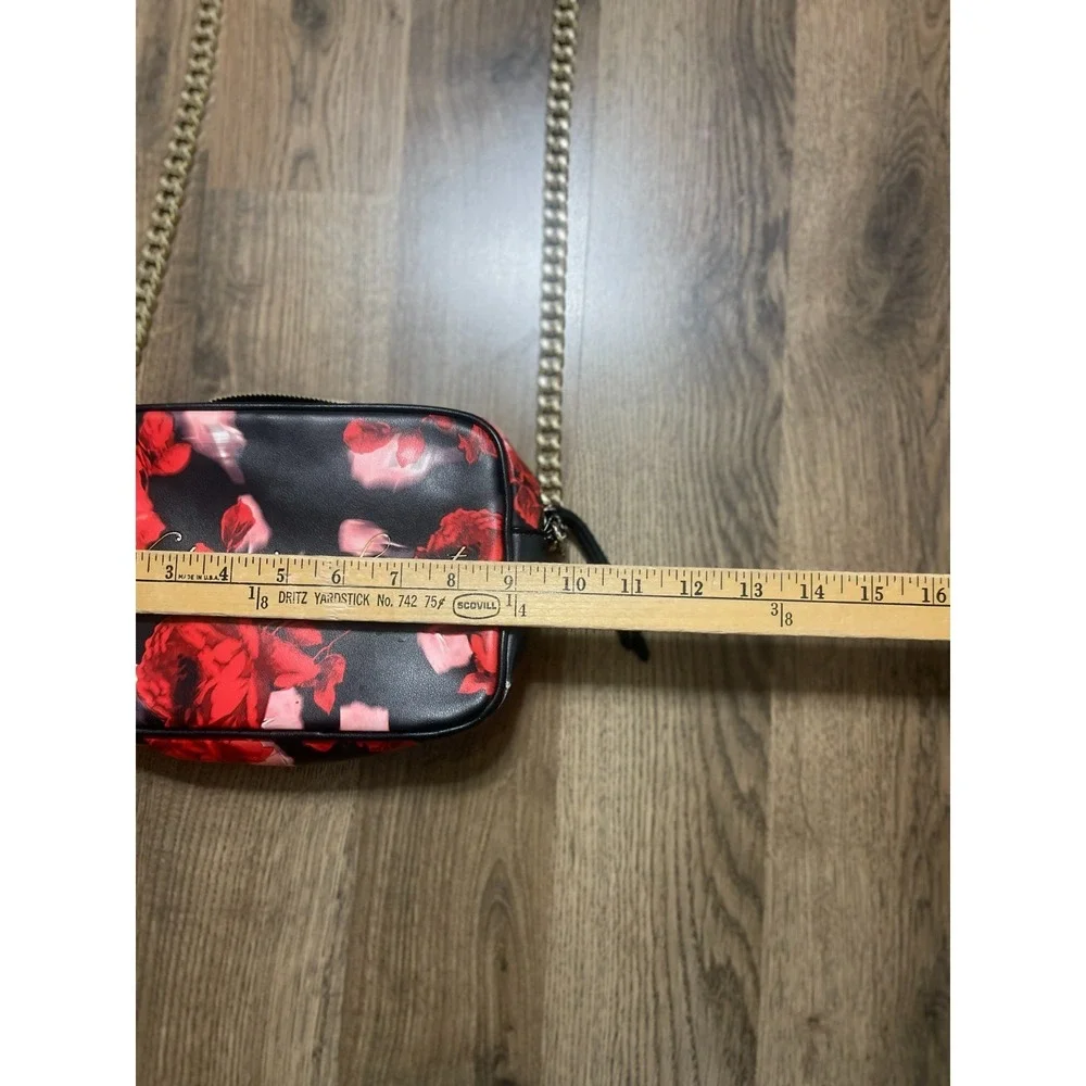 Victoria's Secret Purse, Women's Side Purse, Red Black Gold